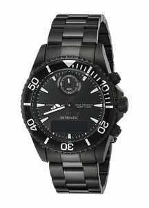 Invicta Black Dial Stainless Steel Band Watch #12475 (Men Watch)