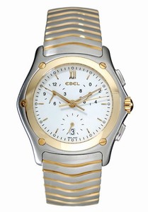 Ebel Swiss Quartz Dial Color White Watch #1251F41-0325 (Men Watch)