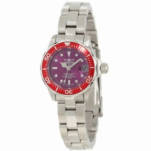 Invicta Japanese Quartz Purple Watch #12523 (Women Watch)