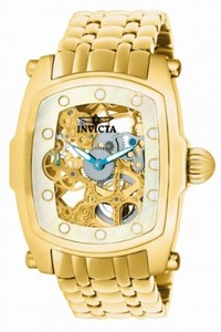 Invicta Mechanical Hand-wind Gold Tone Watch #1253 (Men Watch)