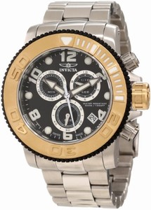 Invicta Swiss Quartz Black Watch #12532 (Men Watch)