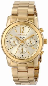 Invicta Swiss Quartz Gold Watch #12551 (Women Watch)