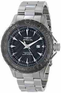 Invicta Japanese Quartz Carbon fiber Watch #12555 (Men Watch)