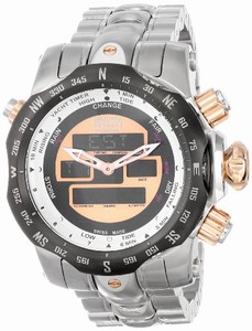 Invicta Swiss Quartz rose gold Watch #12585 (Men Watch)