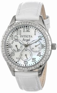 Invicta Swiss Quartz Mother of pearl Watch #12602 (Women Watch)