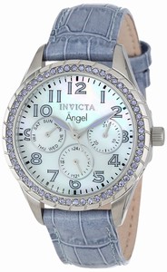 Invicta White Mother-of-pearl Quartz Watch #12607 (Women Watch)