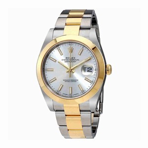 Rolex Automatic Dial color Silver Watch # 126303SSO (Men Watch)