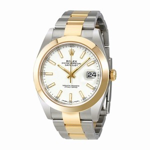 Rolex Automatic Dial color White Watch # 126303WSO (Men Watch)
