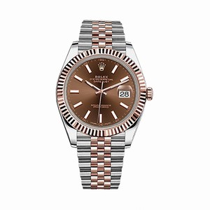 Rolex Automatic Oyster Perpetual Datejust Stainless Steel and Rose Gold Watch # 126331 (Men Watch)
