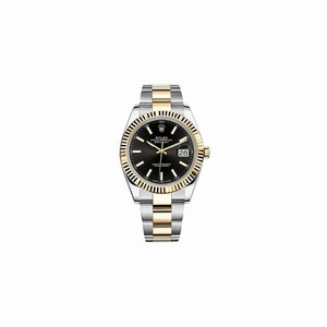 Rolex Automatic Dial color Black Watch # 12633BKSO (Men Watch)