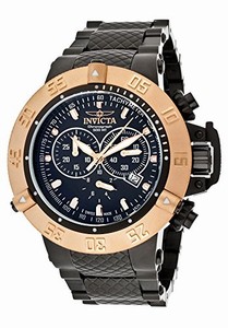 Invicta Quartz Black Watch #12718 (Men Watch)