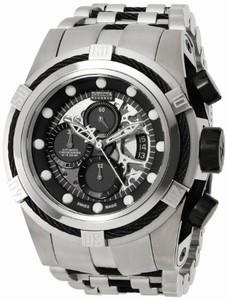 Invicta Swiss Automatic Black Watch #12721 (Men Watch)