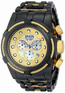 Invicta Swiss Quartz champagne Watch #12731 (Men Watch)