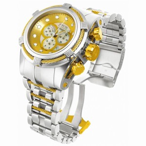 Invicta Swiss Quartz champagne Watch #12746 (Men Watch)