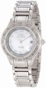 Invicta Swiss Quartz Mother of pearl Watch #12804 (Women Watch)