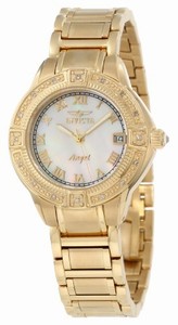 Invicta Swiss Quartz Mother of pearl Watch #12807 (Women Watch)