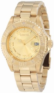 Invicta Quartz Gold Watch #12820 (Women Watch)