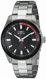 Invicta Japanese Quartz Black Watch #12829 (Men Watch)