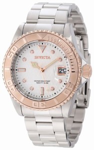 Invicta Automatic Silver Watch #12837 (Men Watch)