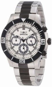 Invicta Japanese Quartz Silver Watch #12843 (Men Watch)