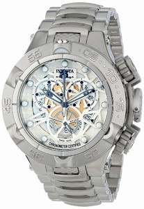 Invicta Swiss Quartz White Watch #12904 (Men Watch)