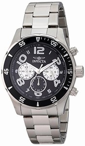 Invicta Japanese Quartz Black Watch #12910 (Men Watch)