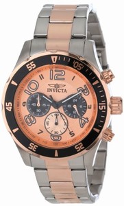 Invicta Japanese Quartz Pink Watch #12913 (Men Watch)