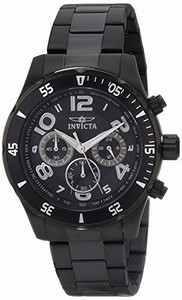 Invicta Japanese Quartz Black Watch #12915 (Men Watch)