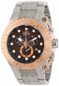 Invicta Swiss Quartz Brown Watch #12940 (Men Watch)