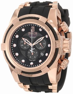 Invicta Jason Taylor Chronograph Date Black Polyurethane Limited Edition Watch # 12956 (Men Watch)