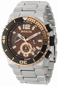 Invicta Japanese Quartz Brown Watch #12997 (Men Watch)