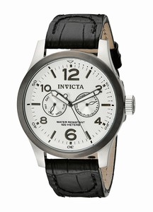 Invicta Silver Dial Stainless Steel Band Watch #13009 (Men Watch)