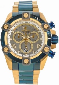 Invicta Swiss Quartz Gold and Silver Watch #13023 (Men Watch)