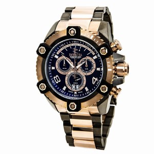 Invicta Blue Dial Uni-directional Rotating Band Watch #13045 (Men Watch)