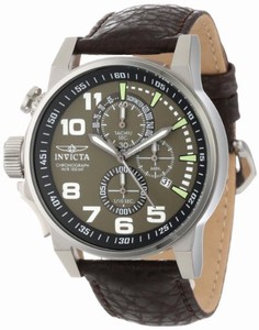 Invicta Japanese Quartz Green Watch #13054 (Men Watch)