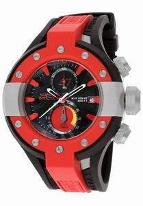 Invicta S1 Rally Quartz Analog Date Multicolor Dial Polyurethane Watch # 13062 (Men Watch)