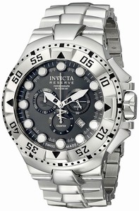 Invicta Grey Dial Stainless Steel Band Watch #13082 (Men Watch)