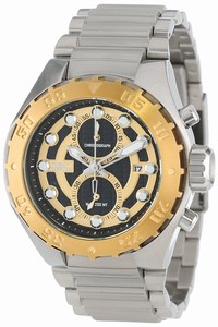 Invicta Black Dial Stainless Steel Band Watch #13087 (Men Watch)
