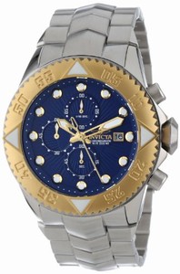 Invicta Japanese Quartz Blue Watch #13098 (Men Watch)