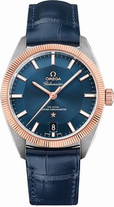 Omega Blue Automatic Watch #130.23.39.21.03.001 (Men Watch)