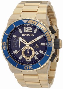 Invicta Quartz Gold Tone Watch #1344 (Men Watch)