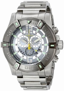 Invicta Swiss Quartz Silver Watch #13643 (Men Watch)