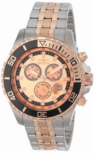 Invicta Swiss Quartz rose gold Watch #13651 (Men Watch)