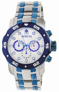 Invicta Japanese Quartz Silver Watch #13673 (Men Watch)