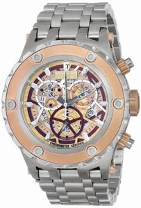 Invicta Swiss Quartz Gold Watch #13740 (Men Watch)