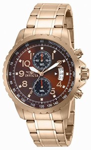 Invicta Quartz Brown Watch #13786 (Men Watch)