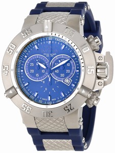 Invicta Blue Quartz Watch #1381 (Men Watch)