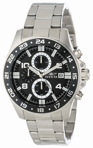 Invicta Black Quartz Watch #13864 (Men Watch)