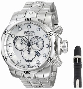 Invicta Swiss Quartz Silver Watch #13880 (Men Watch)