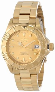 Invicta Automatic Gold Watch #13929 (Men Watch)